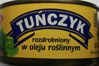 Mängden socker i Tuńczyk rozdrobniony w oleju roślinnym.