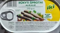 Mängden socker i rūkyti šprotai
