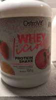 Mängden socker i Whey protein shake strawberry waffers