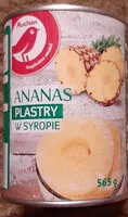 Mängden socker i Ananas plastry w syropie