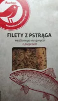 Mängden socker i Filet z pstrąga wędzonego na gorąco z pieprzem