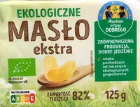 Mängden socker i Ekologiczne masło ekstra 82%