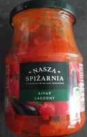 Mängden socker i Ajvar łagodny