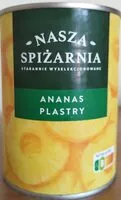 Mängden socker i Ananas plastry