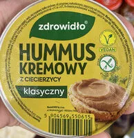 Mängden socker i Hummus kremowy z ciecierzycy klasyczny