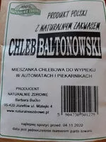 Mängden socker i Mieszanka chlebowa z zakwasem Chleb baltonowski