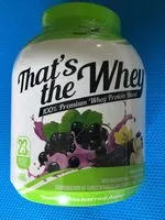 Mängden socker i That's the whey vanille cassis