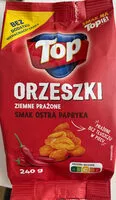 Mängden socker i Orzeszki ziemne prażone smak ostra papryka