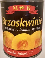 Mängden socker i Brzoskwinie połówki w lekkim syropie