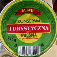 Mängden socker i Konserwa turystyczna mięsna wieprzowo-drobiowa
