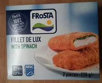 Mängden socker i filler de lux with spinach