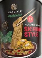 Mängden socker i VeggieMeal hot and sour SICHUAN STYLE