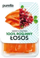 Mängden socker i 100% roślinny łosoś wędzony w plastrach