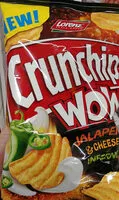Mängden socker i Crunchips Wow Jalapeno & Cheese