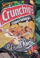 Mängden socker i Crunchips Currywurst
