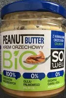 Mängden socker i Peanut Butter Bio - Krem orzechowy crunchy