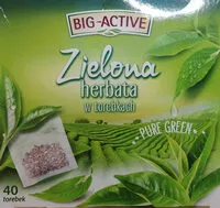 Mängden socker i Zielona herbata w torebkach