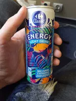Mängden socker i Energy Light Drink
