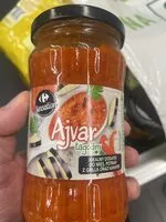 Mängden socker i Ajvar łagodny
