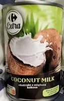Mängden socker i Coconut milk