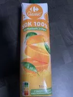 Mängden socker i Sok 100% pomarańczowy