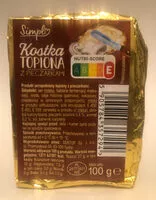 Mängden socker i Melted cheese with mushrooms