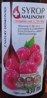 Mängden socker i Syrop malinowy