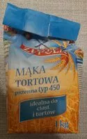 Mängden socker i Mąka tortowa pszenna. Typ 450