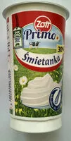 Mängden socker i Primo śmietanka 30%