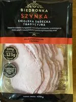 Mängden socker i Szynka swojska sądecka tradycyjna