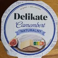 Mängden socker i Ser Camembert naturalny