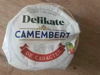 Mängden socker i Camembert de caracter