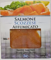 Mängden socker i Salmone scozzese affumicato