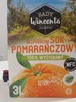 Mängden socker i bezpośredni sok pomarańczowy