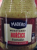 Mängden socker i Horcice. Musztarda kremska