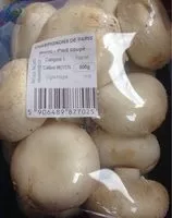 Mängden socker i Champignons de paris