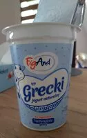 Mängden socker i typ Grecki jogurt naturalny