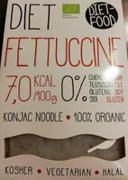 Mängden socker i Diet fettuccine