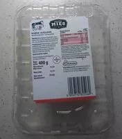 Mängden socker i Mięso mielone wieprzowo-wołowe