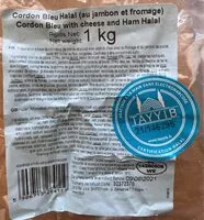 Mängden socker i Cordon bleu halal