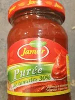 Mängden socker i Puree de romates 30 %