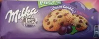 Mängden socker i Milka Pieguski Choco Cookie Raisins