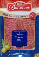Mängden socker i Salami 2 smaki. (Salami wytrawne, Salami)