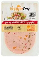 Mängden socker i plastry WEGETARIAŃSKIE z papryką