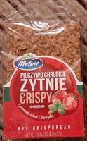 Mängden socker i Pieczywo Chrupkie Zytnie CRISPY z pomidorami i bazylią