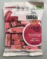 Mängden socker i Cranberry fudges
