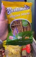 Mängden socker i pretzel sticks