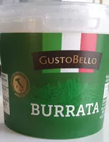 Mängden socker i Burrata