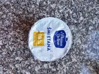 Mängden socker i Śmietana
