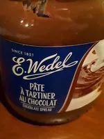 Mängden socker i Pâte à tartiner au chocolat
